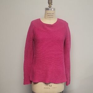 Talbots Hot Pink Knit Sweater